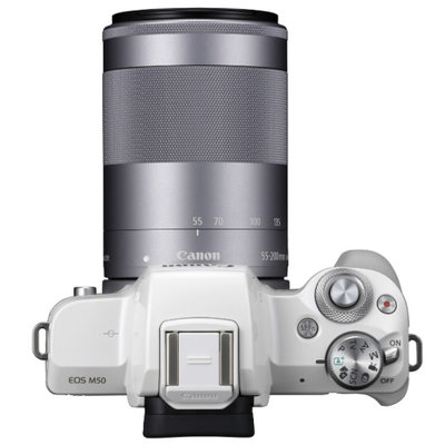 佳能(Canon)EOS M50(EF-M15-45\/55-200STM