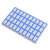 递乐 4623 28*20mm 60张/盒 蓝 口曲纸 (计价单位：盒) 蓝色（对公）第3张高清大图