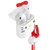 优加（UKA）HelloKitty硅胶耳机套AirPods1/2经典红白-手绳第2张高清大图