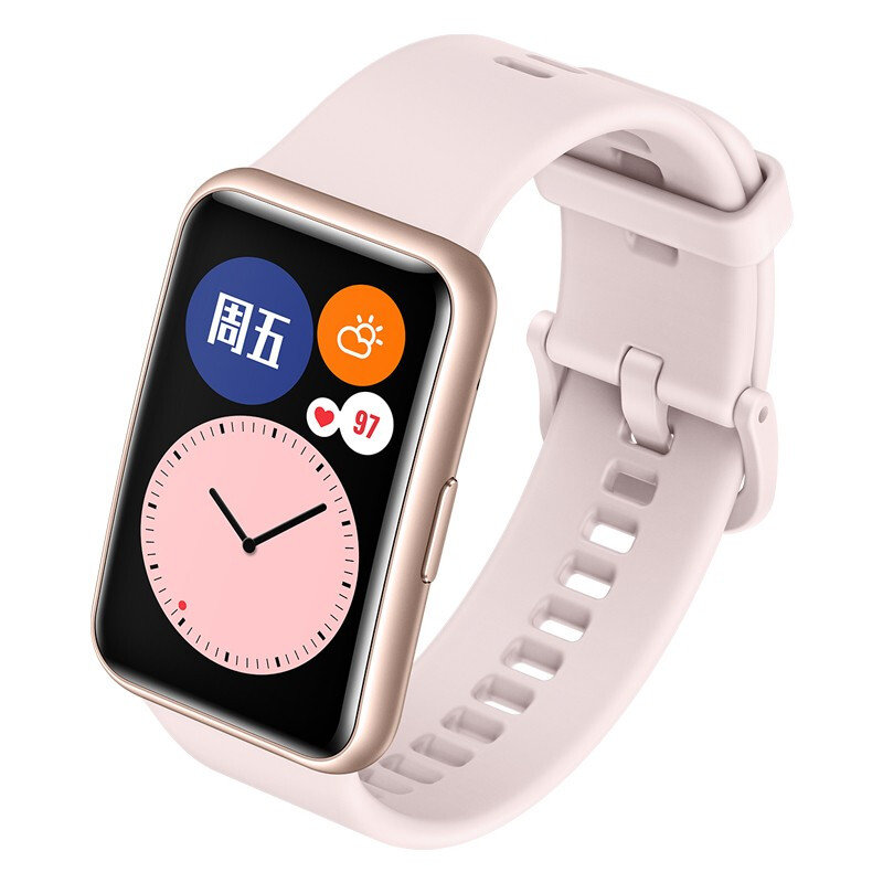 华为watchfit手表,华为手表watchfit huaweiwatchfit华为手表运动智能手表时尚轻薄华为快充全屏触摸专业