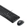 罗技（Logitech）MK120USB有线办公游戏键鼠套装