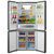 美的(Midea) BCD-537WGPZVD 537升 十字对开 冰箱 i+智能管理系统 三系统制冷 净味杀菌 冰川银第3张高清大图