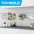 悍高（HIGOLD）曼蒂系列厨房多功能组合厨房置物架 大号斜口调味架+锅盖+90CM杆第3张高清大图