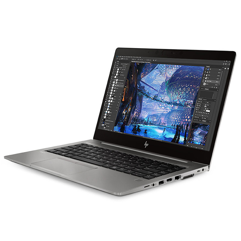 惠普hpzbook14ug614英寸移动工作站专业图形设计建模渲染本i78565u16g