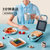 韩国大宇（DAEWOO）日本轻食烹饪机 家用 早餐机 三明治机 华夫饼机  SM02  茱萸粉【标准版】第4张高清大图