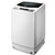 韩电洗衣机XQB75-D1678T 7.5kg 8种洗涤模式 不锈钢内桶 透明盖设计 透明黑第5张高清大图