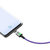 倍思 锌磁数据线 USB For Type-C 3A 1m  紫色第4张高清大图
