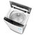荣事达（Royalstar) ERVP191015T 5.5公斤 波轮洗衣机 智能模糊控制 透明灰第4张高清大图