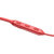 漫步者（EDIFIER）W200BT Plus 磁吸入耳式 无线运动蓝牙线控耳机 手机耳机 音乐耳机 带麦可通话 红色第6张高清大图