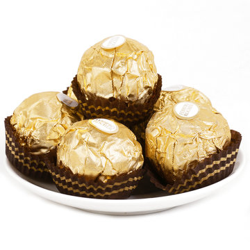 【真快乐自营】意大利进口 费列罗(FERRERO) 榛果巧克力T16粒 200g盒装  婚庆喜糖 情人节巧克力
