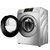 三洋(SANYO) 10公斤 全自动变频滚筒洗衣机WIFI智能 WF100BIS565S哑光银第4张高清大图
