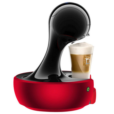 德龙（Delonghi）咖啡机 花式全自动 多趣酷思胶囊 15Bar意式家用 美式 打奶泡 冷热饮品 EDG616.R（星光红）