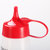 ASVEL日本细口调味瓶厨房酱油醋瓶 300ml红色透明 00980055第3张高清大图