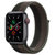 Apple Watch SE 智能手表 GPS+蜂窝款 44毫米银色铝金属表壳 风暴黑配灰色回环式运动表带MKT53CH/A第3张高清大图