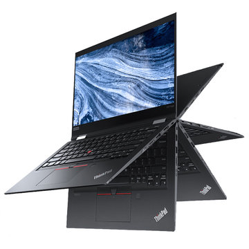 ThinkPad X13 Yoga(0WCD)13.3英寸便携笔记本电脑 (I5-10210U 8G内存 256G固态 FHD 触控屏 背光键盘 黑色)