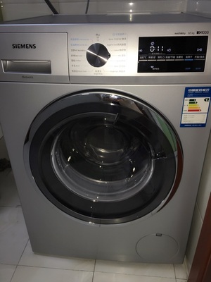 西門子洗衣機(siemens)xqg80-wd12g4681w 8公斤 變頻滾筒洗衣機 洗幹