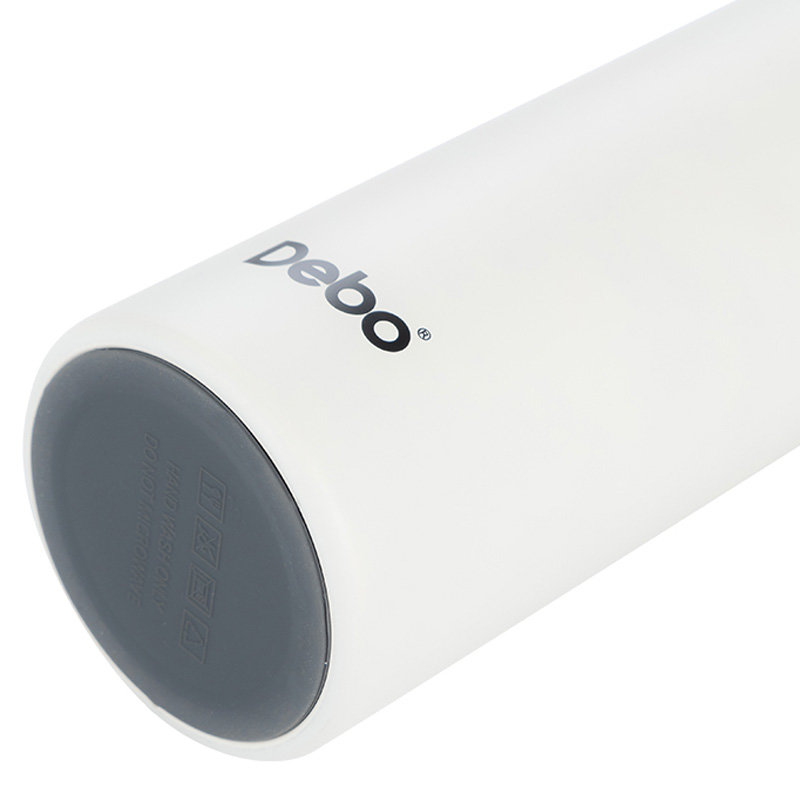 德铂不莱梅保温杯 304不锈钢智能温显保温杯500ml 白色 dep-736