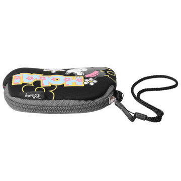 迪士尼（Disney）SM210087数码包（黑色）（可以当相机包、手机包、MP3/MP4便携包、零钱袋等多用途使用！材料耐磨、防泼水、防尘易擦洗！)