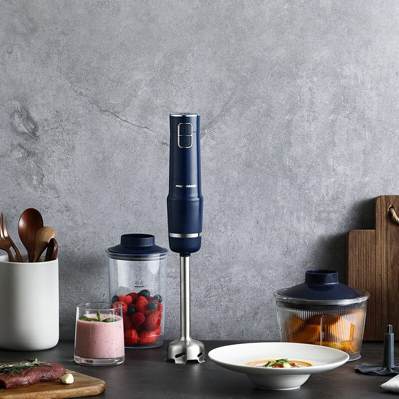 摩飞电器morphyrichards多功能小型无线料理棒婴儿辅食机手持家用搅拌