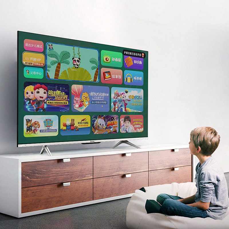 海信hisense65e4f65英寸ai声控超薄全面屏4k超高清人工智能电视机