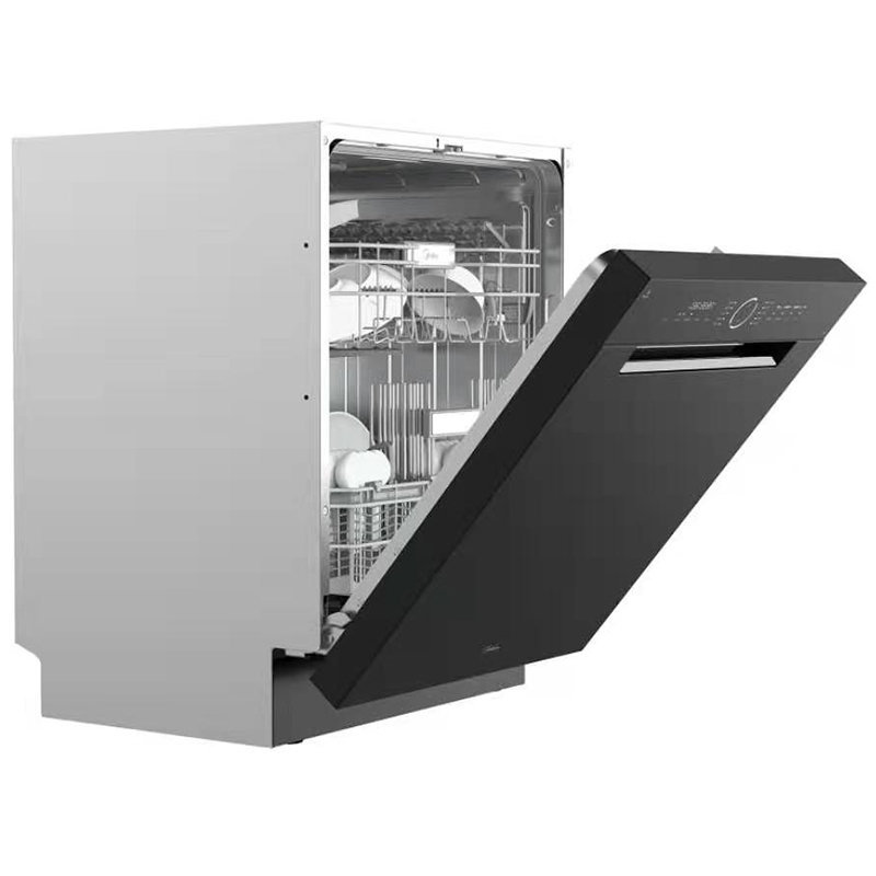 美的midea13套洗碗机家用嵌入式全自动洗碗机p60远红外热风烘干降噪