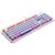 雷柏（Rapoo）GK500朋克版机械键盘白色红轴版第3张高清大图