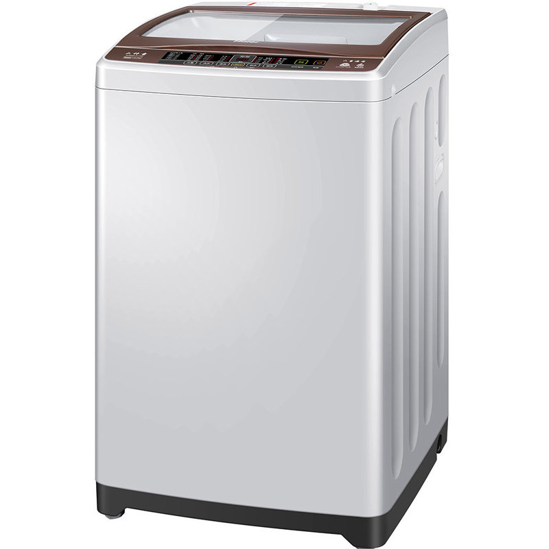 海尔haier8公斤波轮洗衣机自编程xqb80z1708月光灰