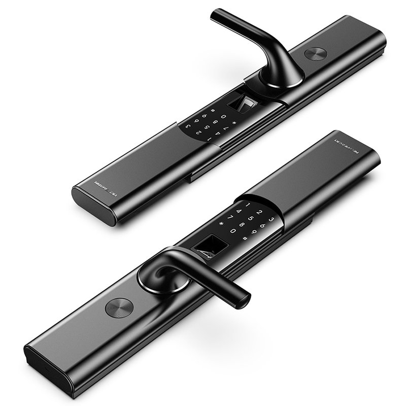 德施曼dessmannt86小嘀云智能锁陨石黑静音无扰曲面设计人工智能防窥