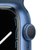 Apple Watch Series 7 智能手表GPS + 蜂窝款41 毫米蓝色铝金属表壳深邃蓝色运动型表带MKHU3CH/A第3张高清大图