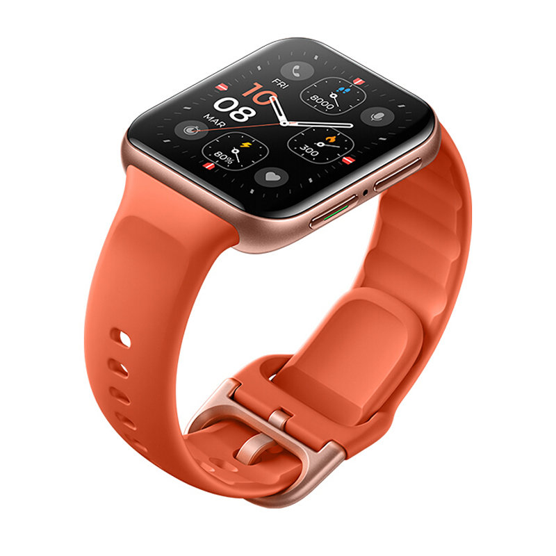 oppo watch 2 42mm esim橘金 全智能手表男女 运动电话手表 esim通信