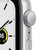 Apple Watch SE 智能手表 GPS款 44毫米银色铝金属表壳 深邃蓝色运动型表带MKQ43CH/A第2张高清大图