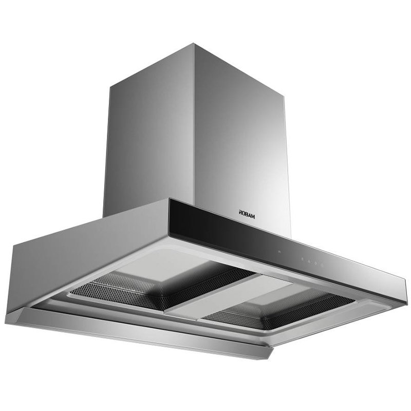 老板robam欧式大吸力免拆洗油烟机一级能效挥手智控cxw2608353s