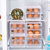 御良材 双层抽拉式鸡蛋盒(透明) 冰箱保鲜收纳盒 长方形抽屉速冻食物储物盒 YPP-JDH-HCT2T第3张高清大图