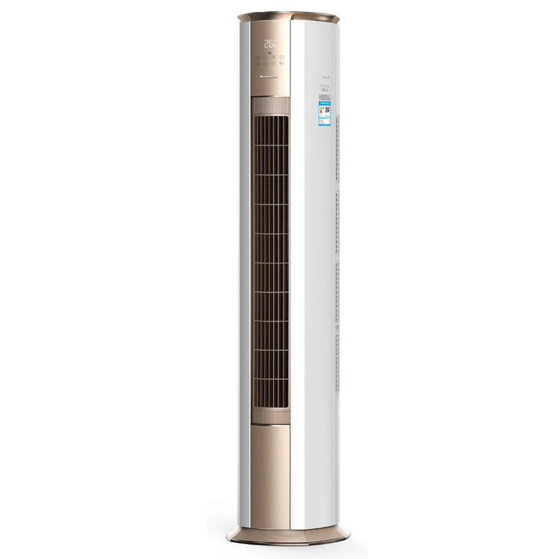 格力gree2匹酷生活变频i酷冷暖立柜式空调kfr50lw50583fnhaaa1金秋白