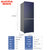 澳柯玛(AUCMA) 341升两门冰箱双开门大容量双变频电脑控温一级能效 BCD-341WPGX冰晶釉第5张高清大图