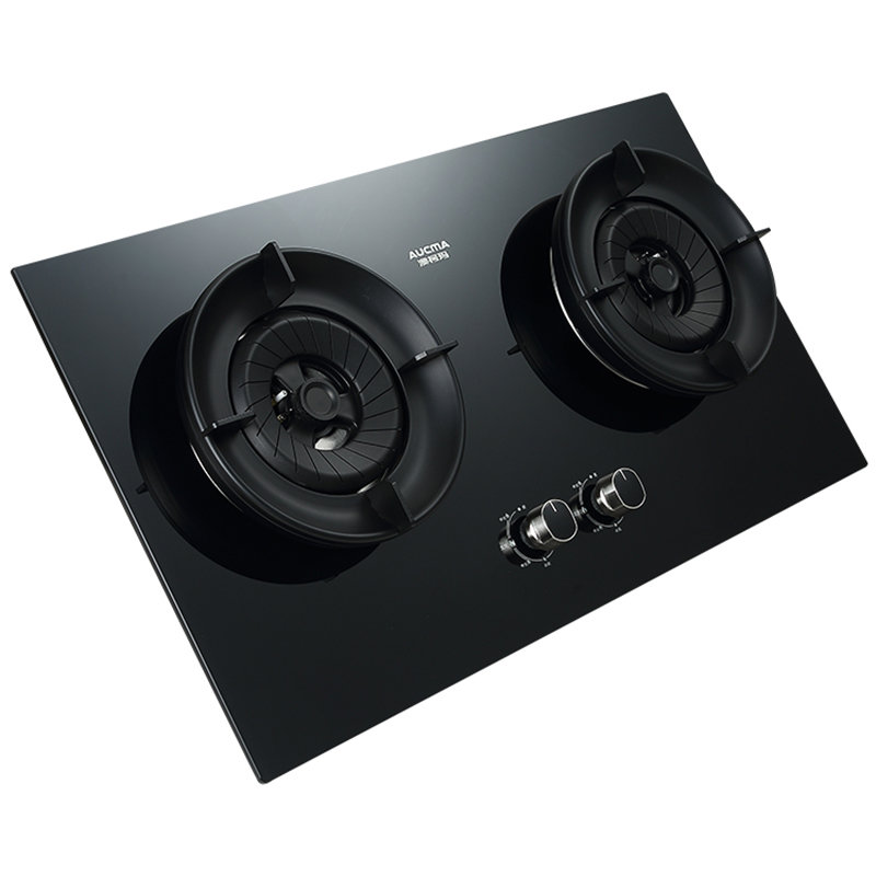 澳柯玛aucma家用燃气灶一级能效52kw大火力猛火双灶高能聚能效烈焰火