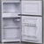 韩国现代（HYUNDAI）迷你冰箱小 冰箱小型电冰箱双门家用宿舍冷冻冷藏节能 BCD-68A118L第3张高清大图