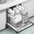 康佳（KONKA）WQP8-Q01-X5 家用8套洗碗机 全自动台嵌两用智能软水系统 高温洗刷 智能高温换气系统洗涤烘干第3张高清大图