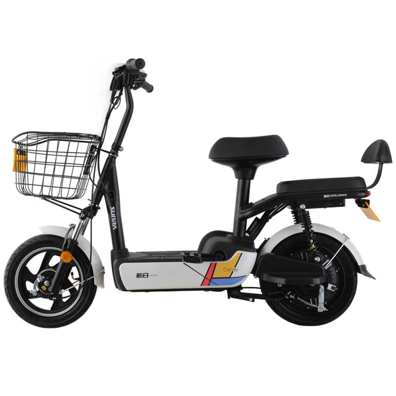 新日电动车小糖果bqsna12035006ggk0流云白油光黑