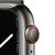 Apple Watch Series 7 智能手表 GPS款+蜂窝款 41毫米石墨色不锈钢表壳 石墨色米兰尼斯表带MKJ23CH/A第2张高清大图