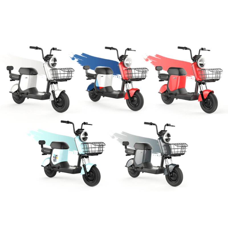 新日电动车xcminiblzna12035006ggk1炫彩亮红