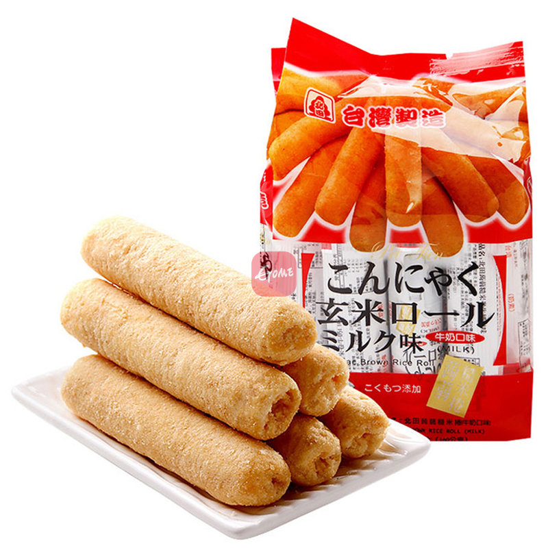 北田糙米卷160g牛奶口味