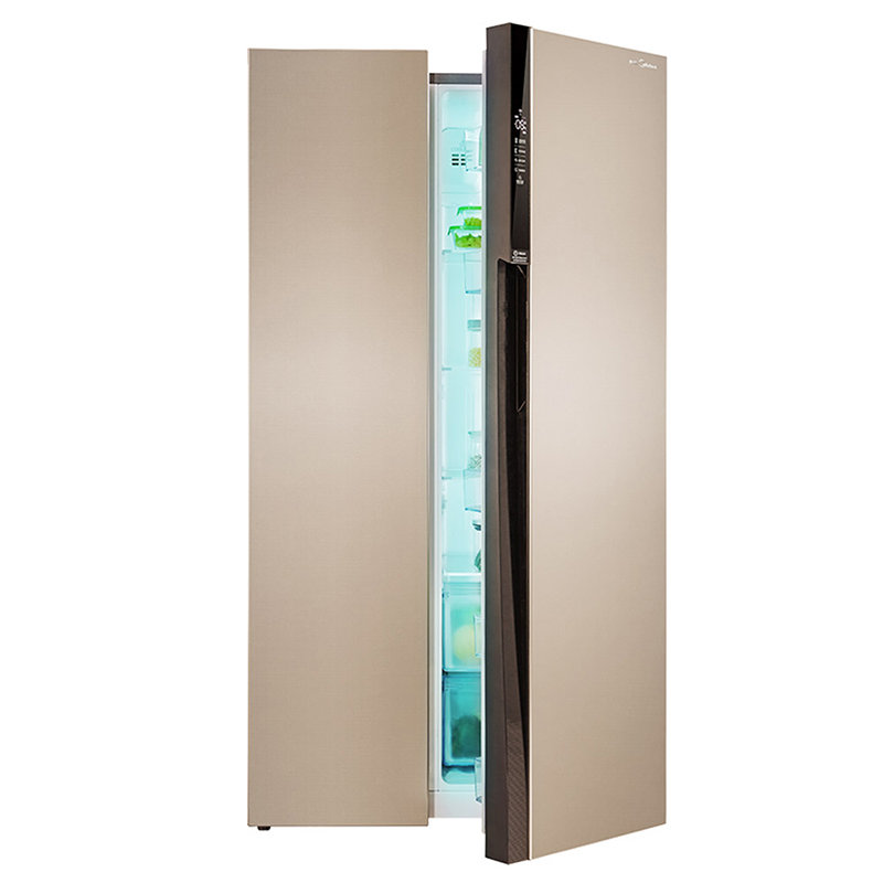 美的midea528升双变频养鲜冰箱一天约1度电风冷无霜纤薄机身大容量bcd