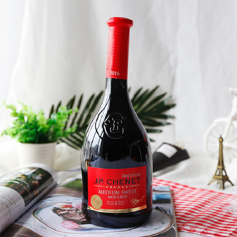 国美自营香奈半甜红葡萄酒750ml