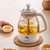 韩国现代（HYUNDAI）煮茶器花茶壶蒸汽喷淋式泡茶烧水壶保温养生壶QC-ZC1017白色第5张高清大图