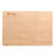 小刘菜板 精装进口百年小叶椴木整木独板型实木砧板 案板 尊贵系列 M015(60*40*4.5cm）第2张高清大图