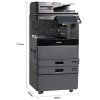 东芝(TOSHIBA) DP-4618A A3黑白激光双面打印复印扫描 主机+同步输稿器+双纸盒+工作台 多功能复合机 (计价单位：台) 黑色