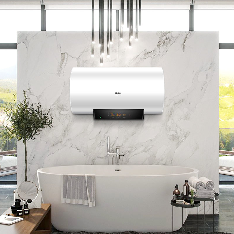 海尔haier60lapp控制变频速热电热水器健康抑菌中温保温es60hj5u1白色