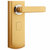 亚太天能（TENON） T8e 智能门锁 香槟金 指纹输入开门 按键密码开门 USB应急电源第4张高清大图