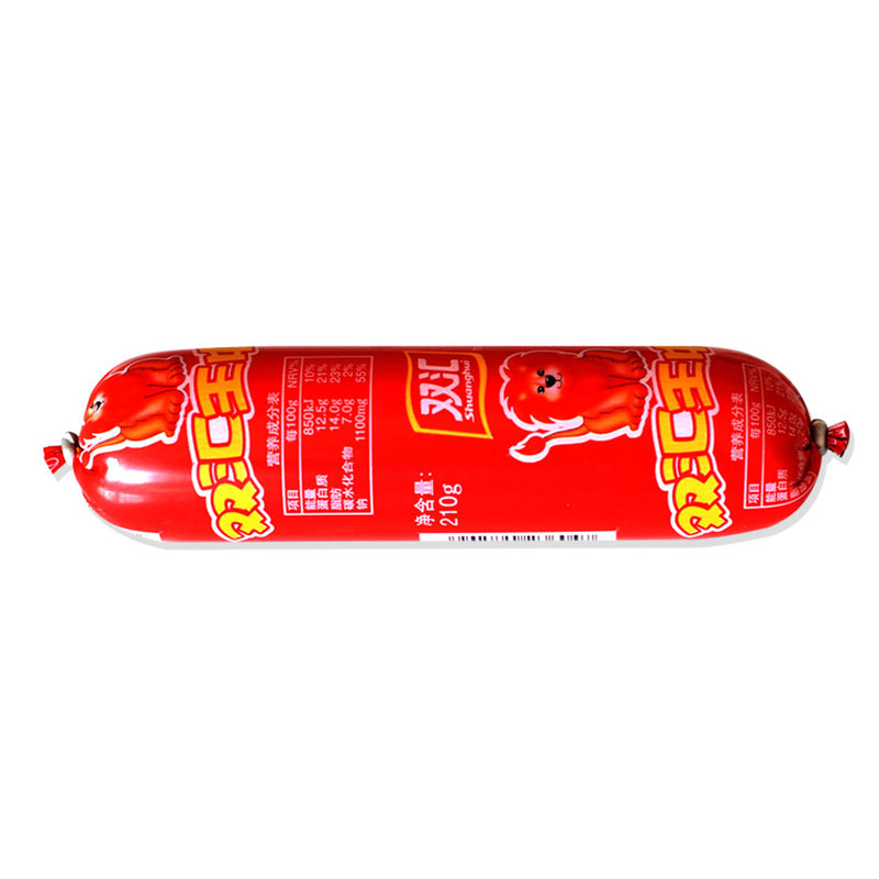 国美自营双汇王中王火腿肠210g